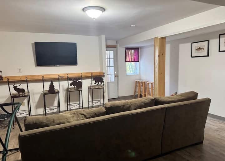 Domáci minibar a obývacia zóna