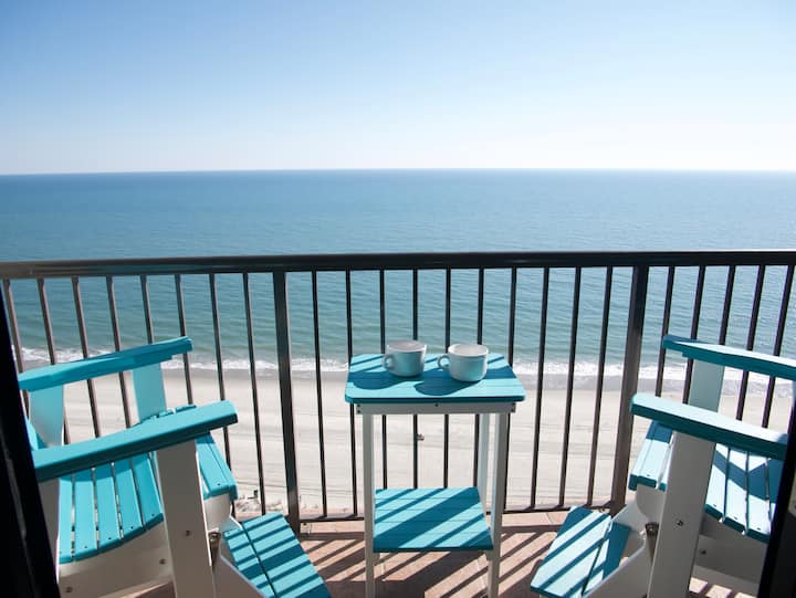 Oceanfront Condo With Direct Beach Access - Myrtle Beach