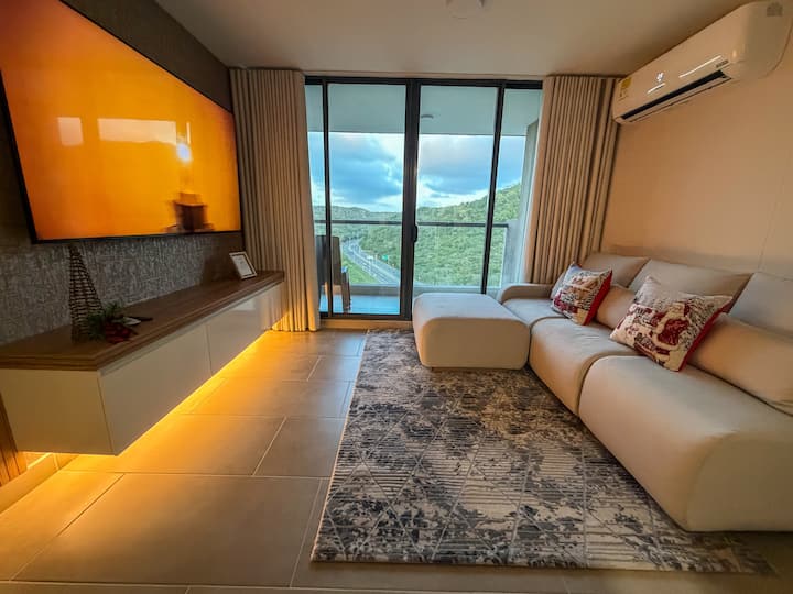 Apto En Puerto Colombia Con Mirador Vista Al Mar - Puerto Colombia