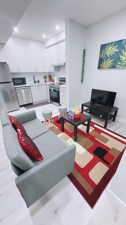 Top performing Airbnb: Modern & Cozy King Suite w/ Office & Workout Space in Legacy