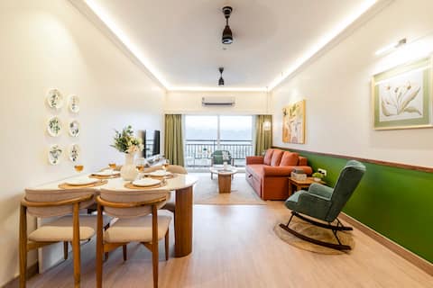 Staymaster Encanto | 2BR in Siolim | Serviced