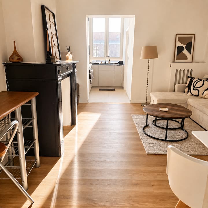 Cosy & Bright 1br Apartment – Near Center - Bruxelles
