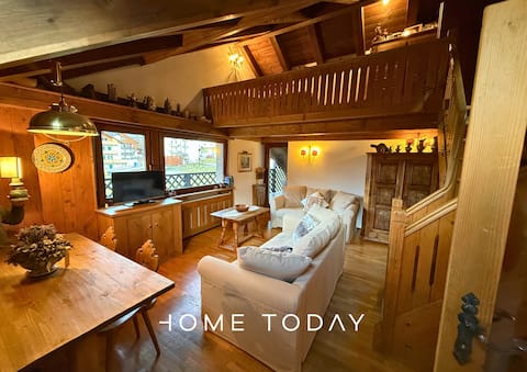 HT® Panoramic chalet with views of the Dolomites