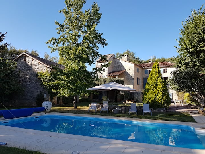 Manoir Schneury, Havre De Paix Au Coeur Du Lot - Lot