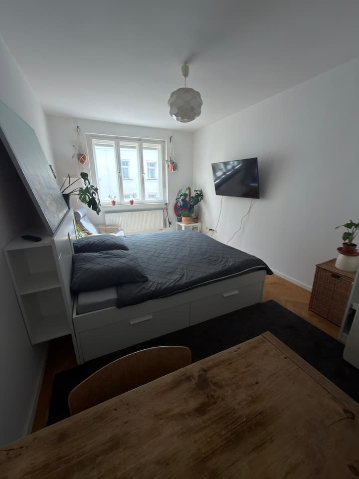 Zentral, 2 Schlafzimmer/ 2 Betten, Altbau - München