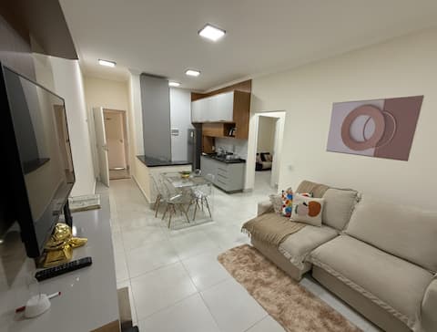 Airbnb em destaque: Jardim Imperial - New, Fully Equipped 2-Bedroom Apartment em Aparecida De Goiânia