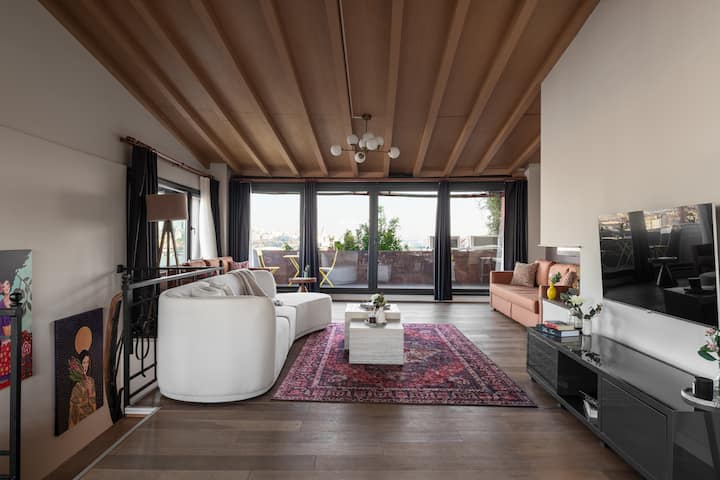 Iconic Duplex In Balat | Sea View Terrace | 4br - イスタンブール