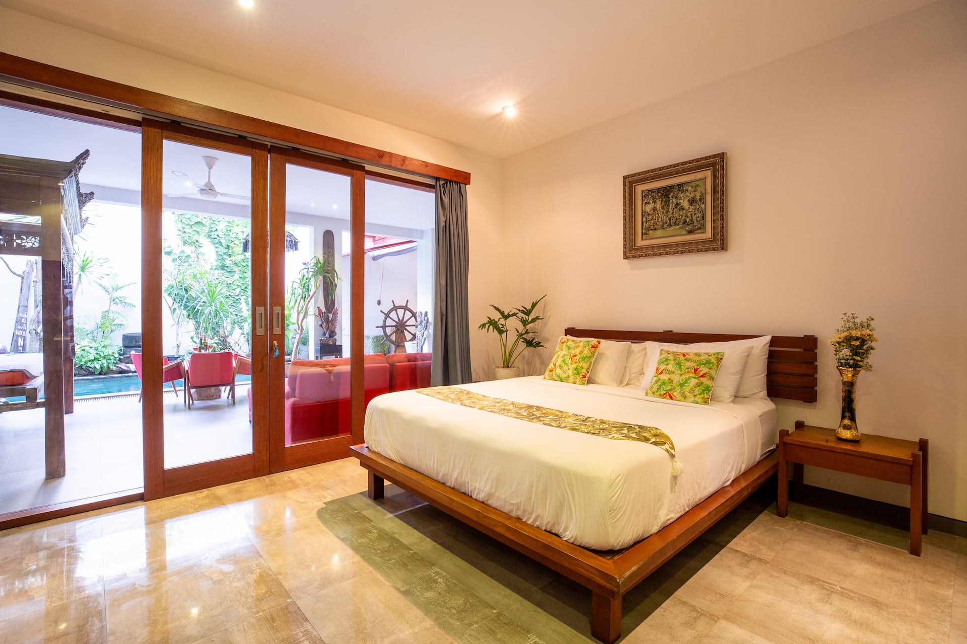 Chic Ethnic Heart 3 Bedroom Private Villa in Canggu 2