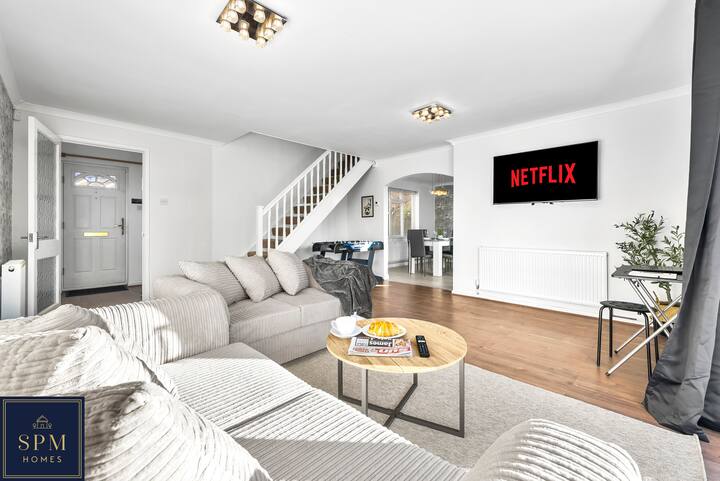 20%long Stay Discount | Sleeps 6 | Parking|2.5bath - Reading