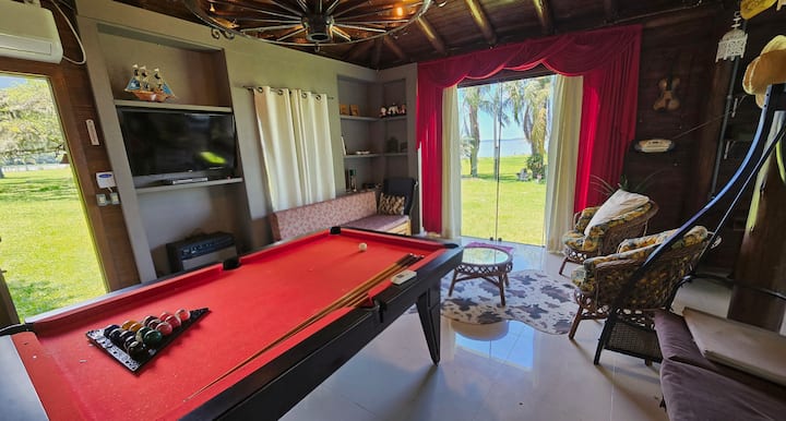 Casa Na Beira Da Lagoa Da Pinguela - Maquiné