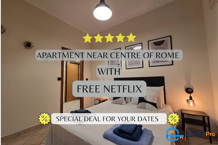 Rome-10 Minutes To Centre By Subway With Netflix - Frascati