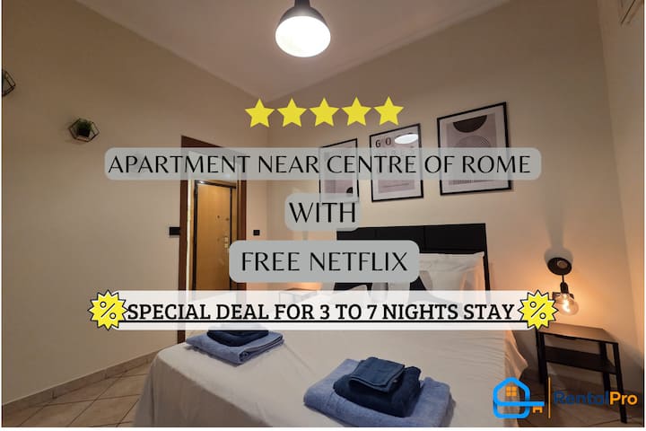 Rome-10 Minutes To Centre With Free Netflix And Ac - Rom