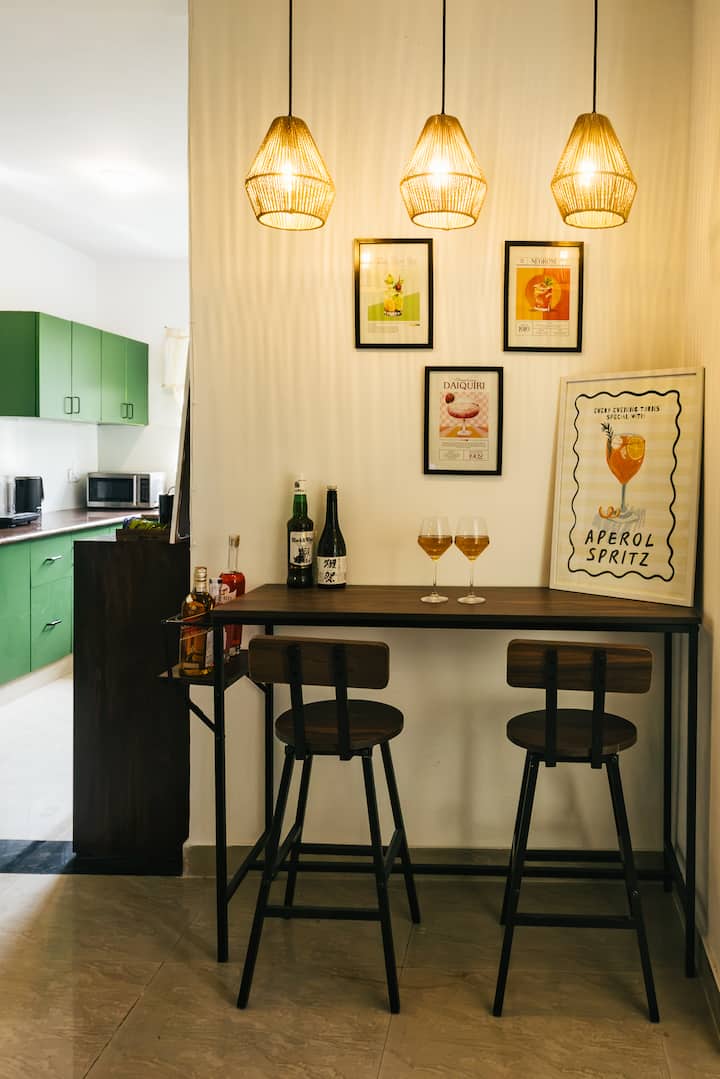 The Tropical Home | 5 Mins To Beach - Goa