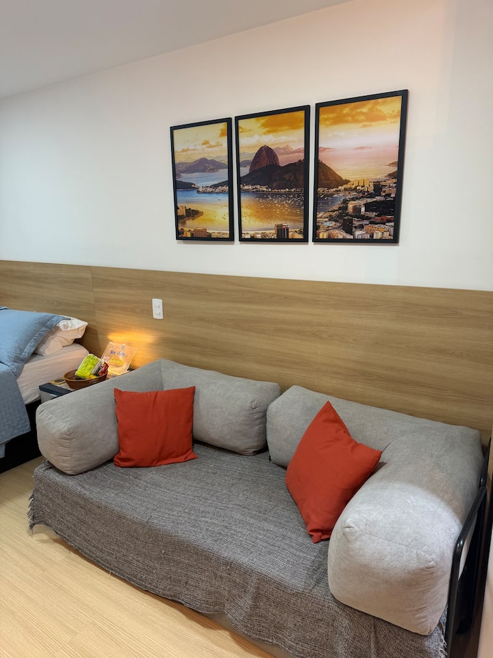 Studio Com Piscina E De Frente P/ O Metrô - Rio de Janeiro