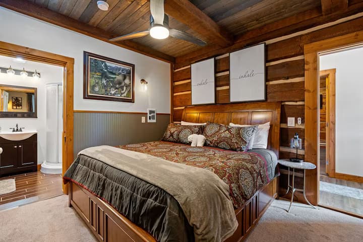 Bedroom 1 + Then Bathroom