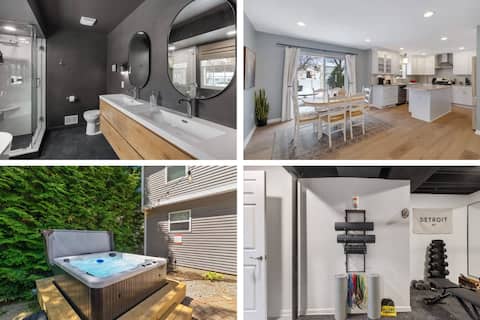 Newly Renovated 5BR/3.5BA w/ Hot Tub & Fire Pit