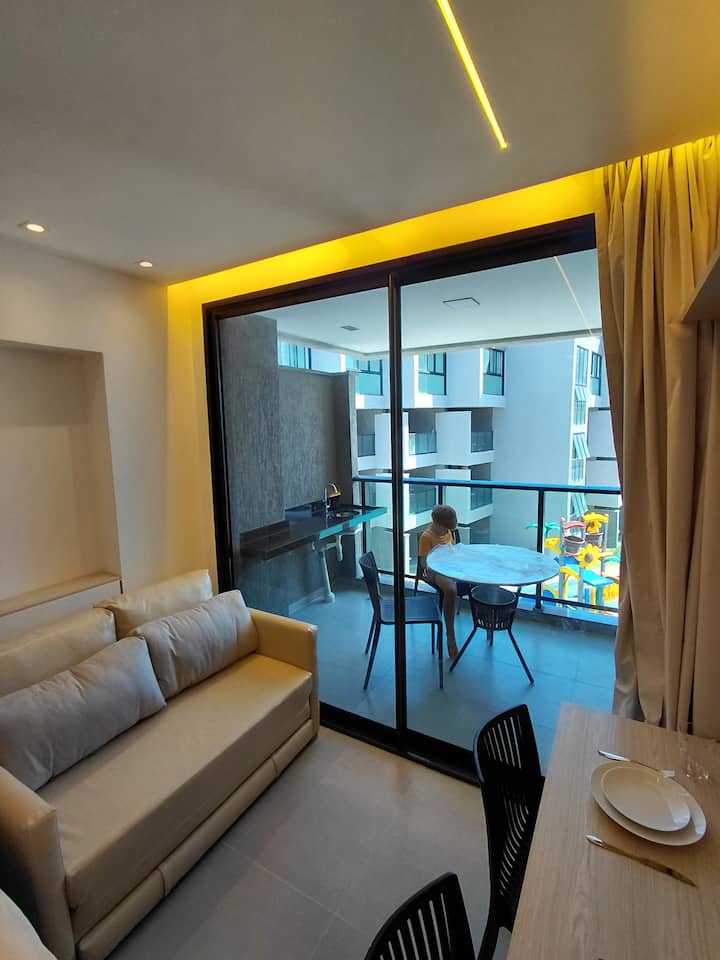 Studio Aura: Luxo Pé Na Areia-carneiros On Demand - Praia dos Carneiros