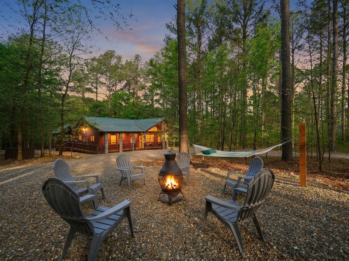 Private Cabin • Games • 2 Firepits • ATV Access - Cabins for Rent