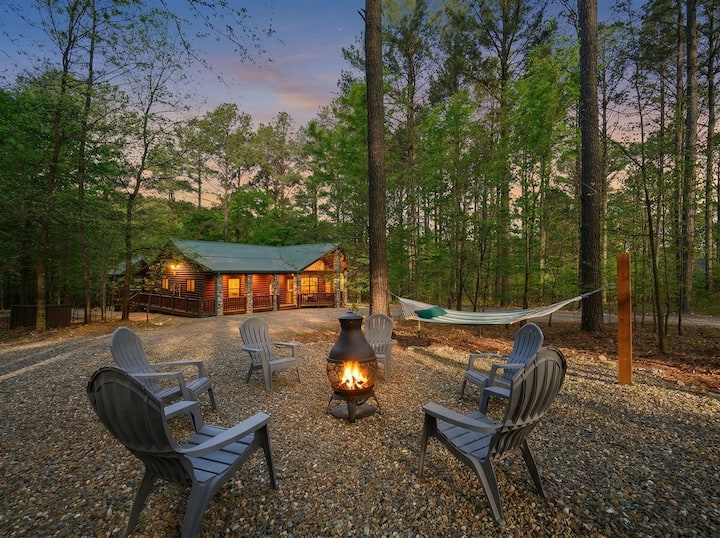 Private Cabin • Games • 2 Firepits • ATV Access - Cabins for Rent