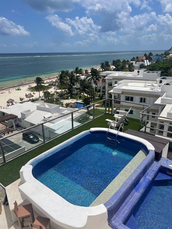 Delfín Rooft - Puerto Morelos