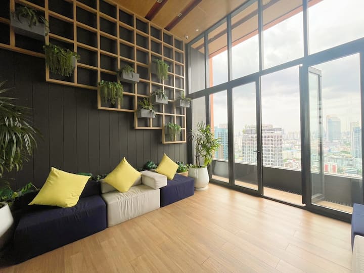 Monthly Rent Rama9-xt Huihuang 1br With Pool &Gym - Thailand