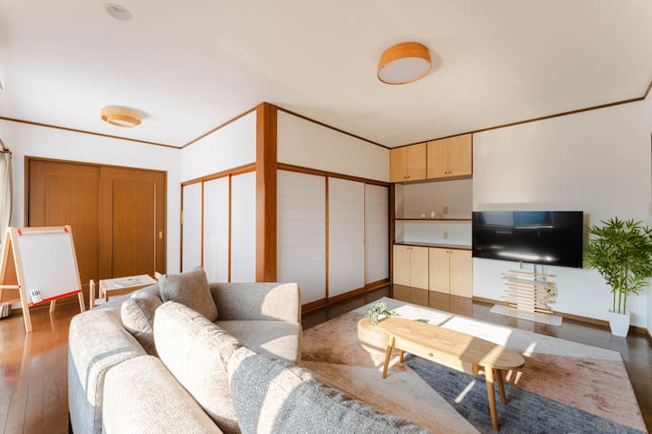 Kurume Central｜free Parking｜family House｜sleeps 7 - 八女市