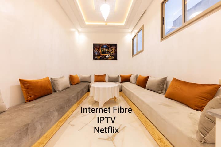 Zina House : F3 Entier Confortable à La Médina - Rabat