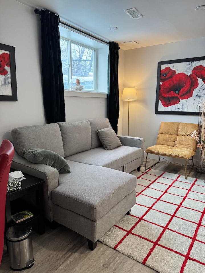 Private Furnished Basement W/ Separate Entrance - Ottawa