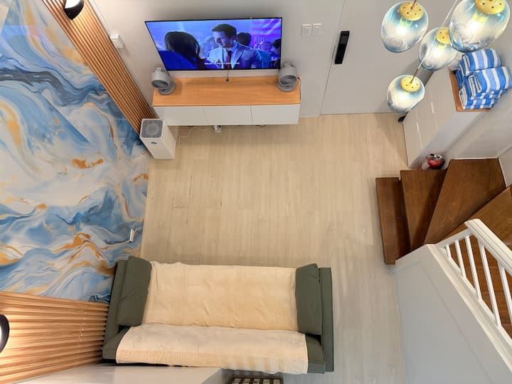 3br Loft Beside Boni Mrt Nr Bgc Poblacion Ortigas - Ortigas Center