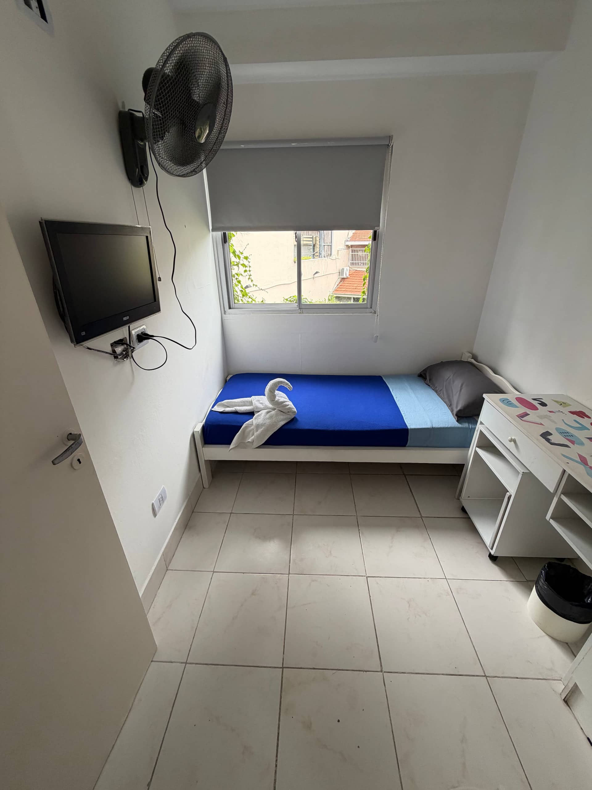 Apartamento com 1 quarto com vista para o jardim em Palermo