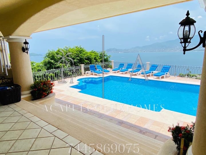 Casa En Marina Brisas Con Linda Vista - Acapulco