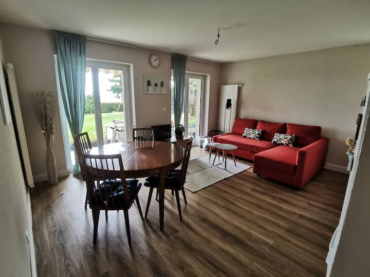 Superbe Appartement Jardin Et Vue Sur Les Alpes - Nyon