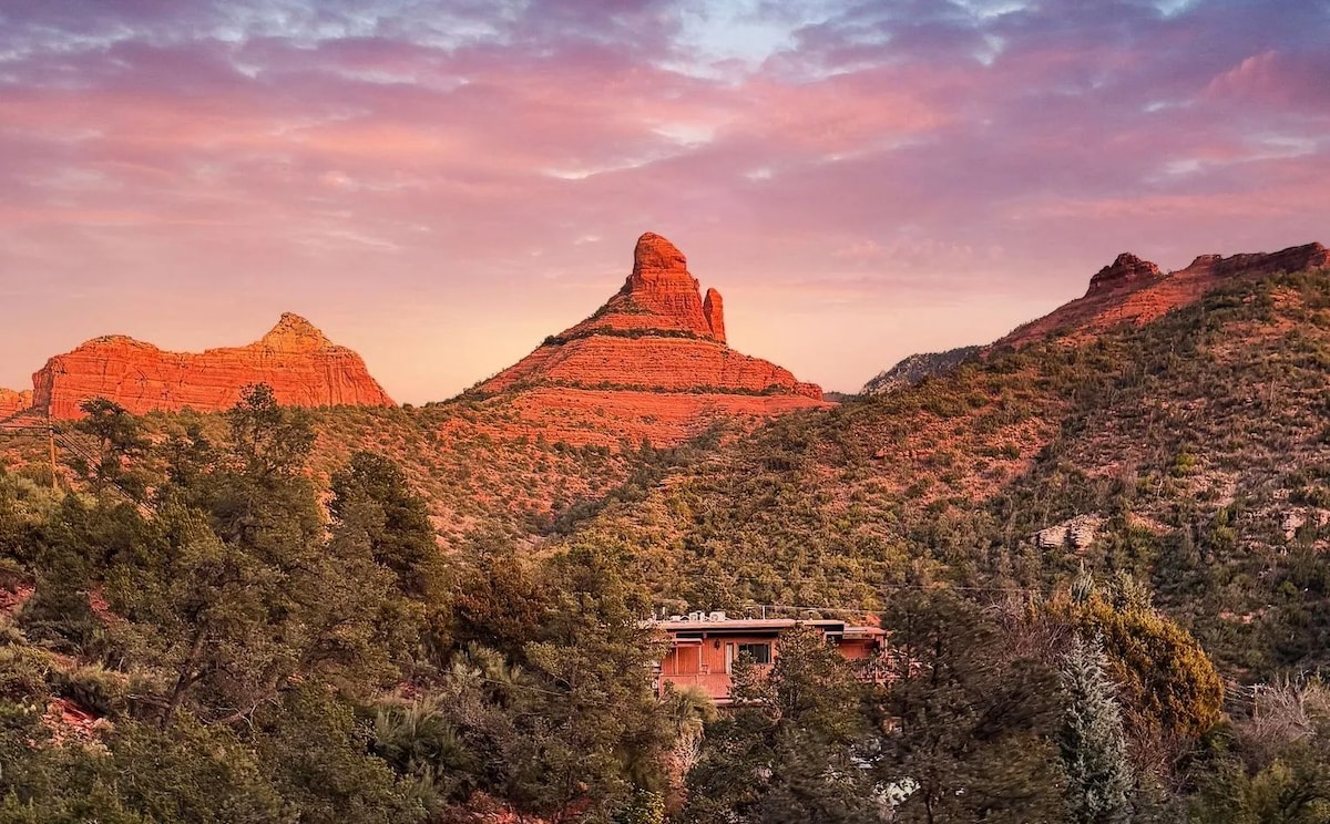 Cathedral Hideaway view