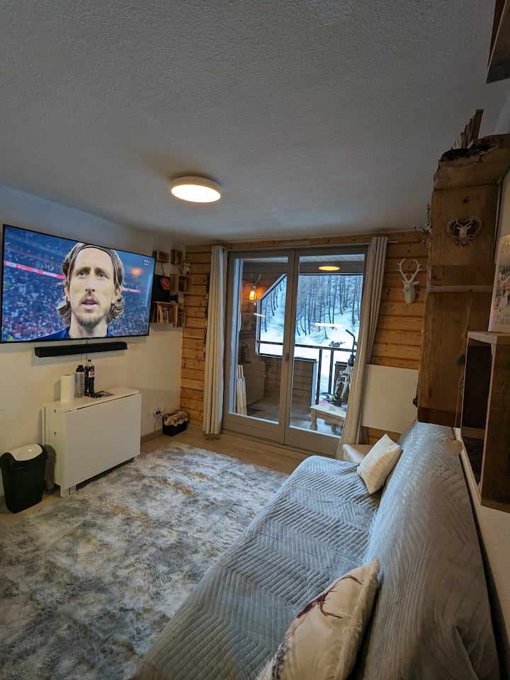 Charmant Appartement 6 Couchages - Allos