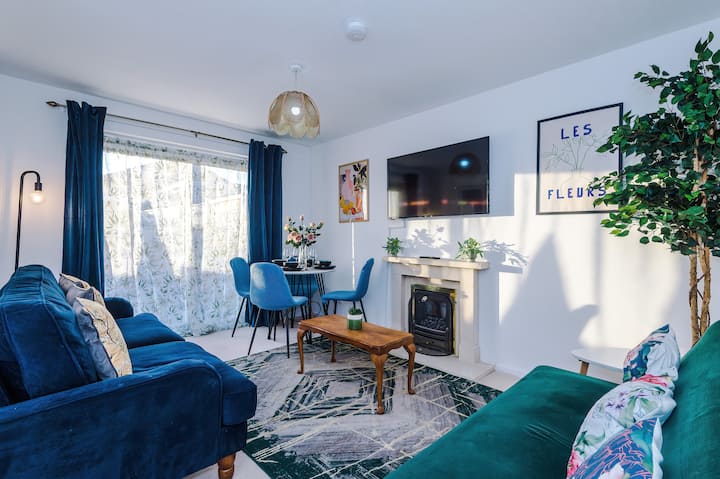 2bed Bungalow:free Netflix, Prime, Disney, Parking - Kenilworth