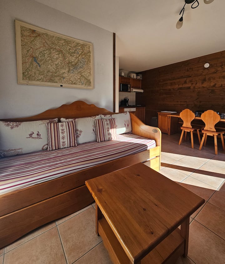 Joli Appart Familial 4-6 Pers *Piscine *Ski *Sauna - Sixt-Fer-à-Cheval