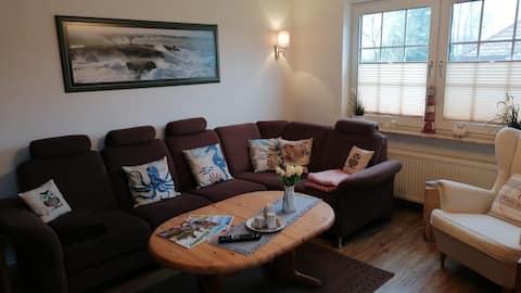 Leistungsstarkes Airbnb: Watt moi Vacation Apartment No additional costs! in Dornum