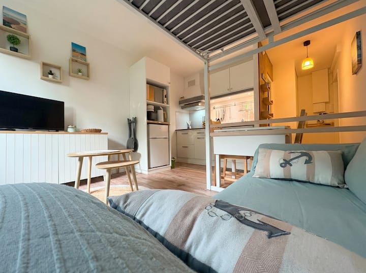 Studio Cosy Arcachon – 3 Min à Pied De La Plage - Arcachón