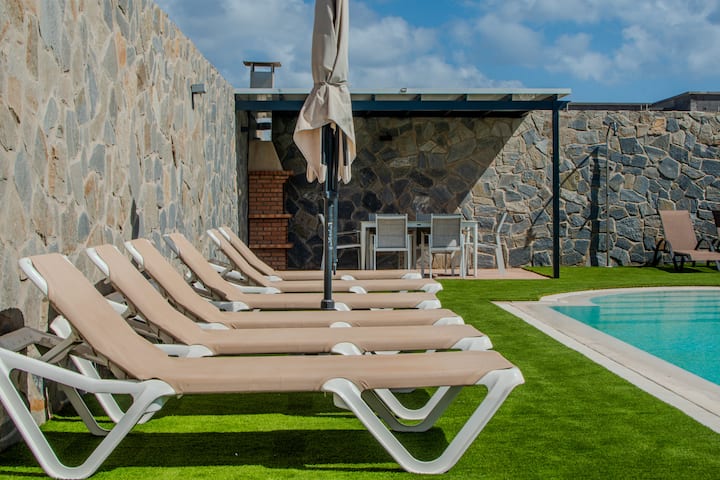 Private pool at Rubicón I, Playa Blanca Lanzarote