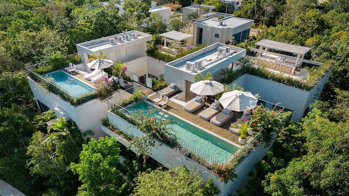 Two Adjoining Tulum Villas For Luxury Rentals - Tulum