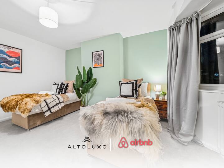 布里斯托尔AltoLuxo短期出租和服务式住宿卧室
