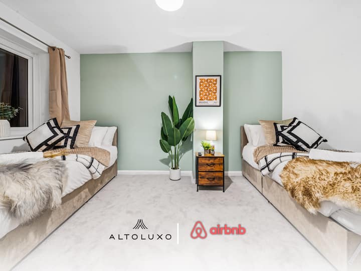 布里斯托尔AltoLuxo短期出租和服务式住宿卧室
