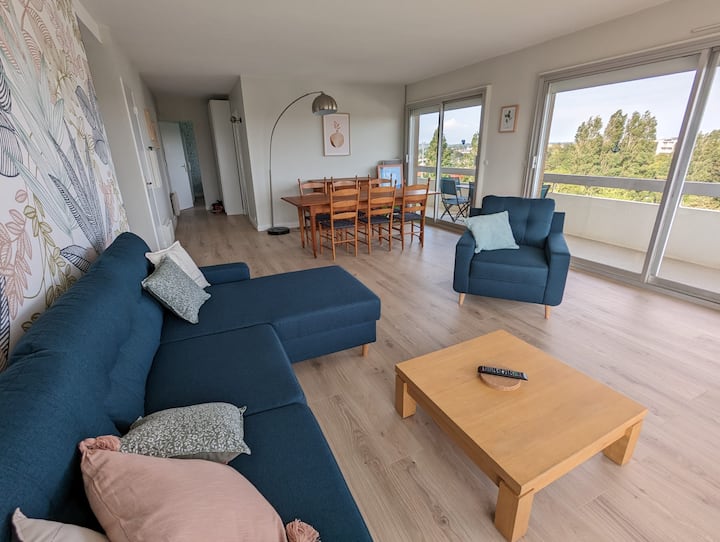 Vue Panoramique Sur L’océan - Lumineux Et Spacieux - Le Pouliguen