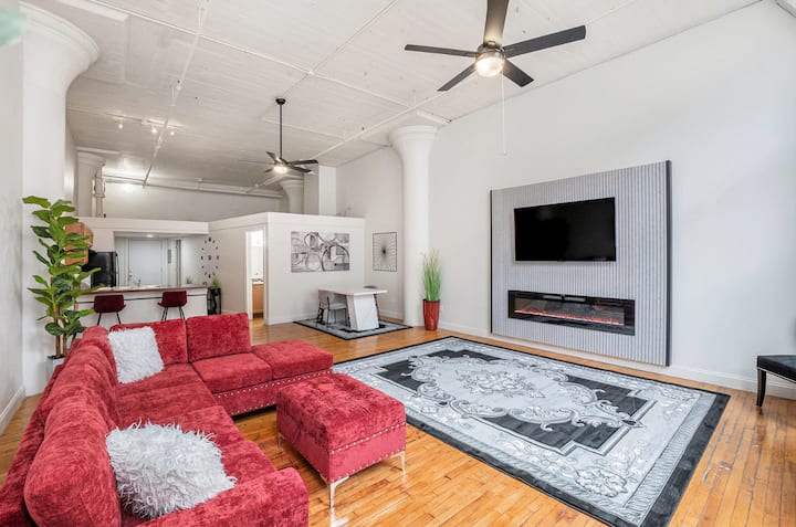 Historical Hudson Loft - 底特律