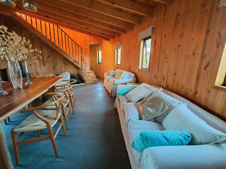 "Casa Barco" Con Bello Diseño Curvo En Cobquecura - Cobquecura