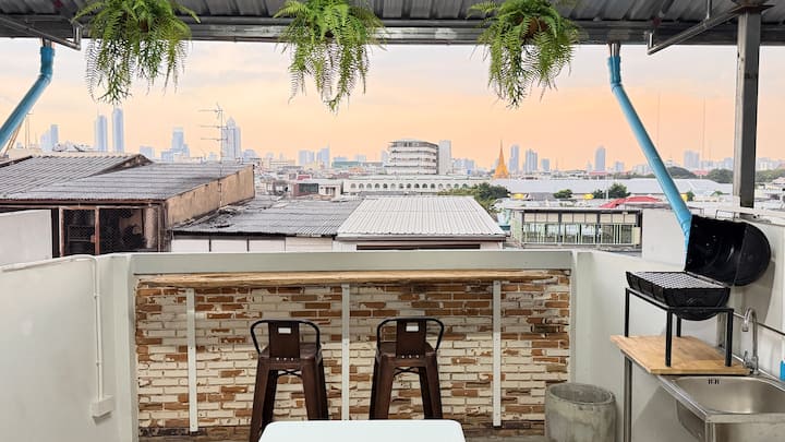 Rooftop | Grand Palace | China Town 3km.| Khaosan - Tailandia