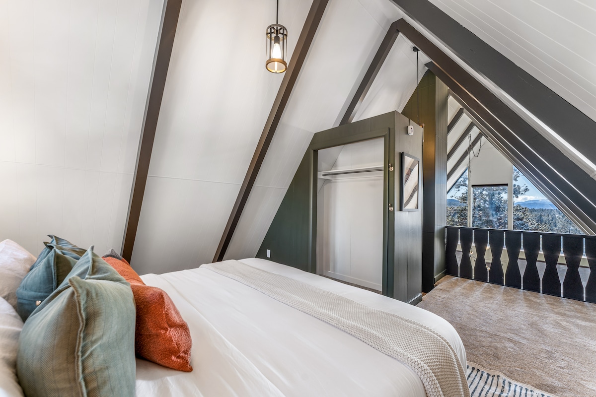 Да се разбудите на иста висина со високите борови е прилично убаво.