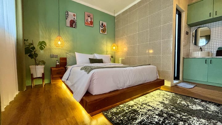 Vibo 4: Pvt Studio Apartment W/ Terrace, Seminyak - 세미냑
