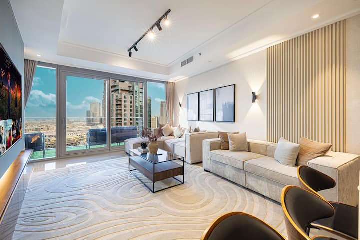4br Penthouse-feel | Stunning Burj & Fountain View - Dubaj