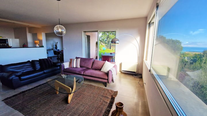 Belle Maison Avec Jardin Vue Mer Montagne Au Calme - Bastia